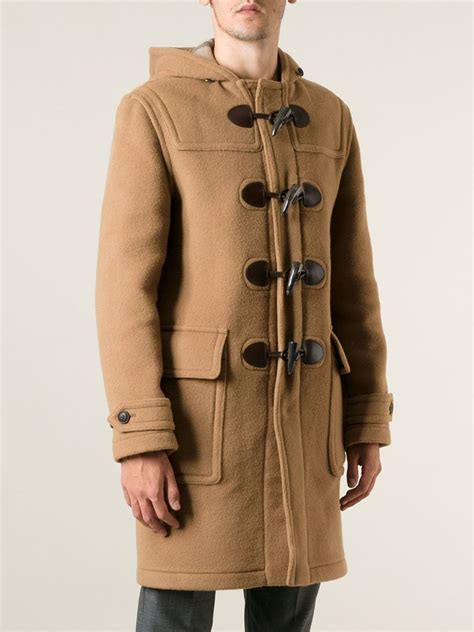 duffle coat burberry style men|burberry cashmere coat men's.